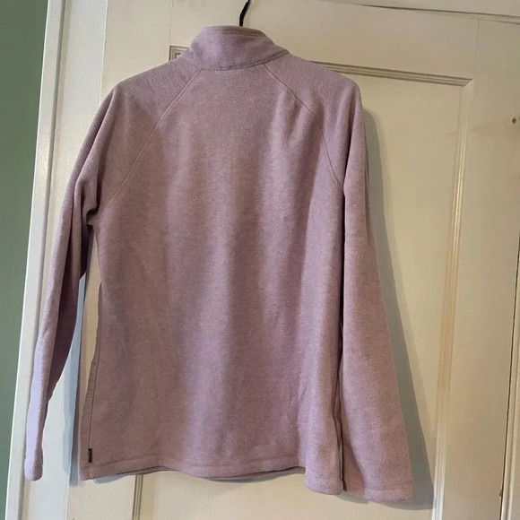 Eddie Bauer 1/4 zip Fleece lavender lavender - Picture 6 of 7